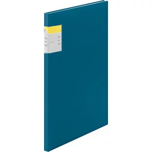 King Jim 8632Nei Clear File, Kakiko, A4, Vertical, 20p, Navy
