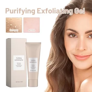Bonseor Purifying Exfoliating Gel - Exfoliating Gel, Cream, Gel, Face and Body Exfoliating Scrub Gel for All Skin (1 PCS)