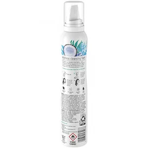 Batiste Waterless Cleansing Foam Cleanse + Shine with Coconut Milk, 3.6 OZ