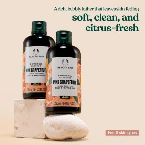 The Body Shop Pink Grapefruit Shower Gel All Skin Types 8.4 Ounces