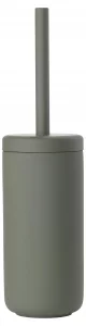 Zone Denmark Nova One Ceramic Toilet Long Brush | with Brush Holder Soft Touch | Enhance Your Bathroom with a Chic and Practical Duo for Modern Style
