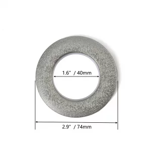 32 Pack Curtain Grommets, DeSS Curtain Eyelet Rings Inner Diameter 1-9/16