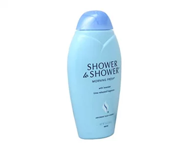 Shower to Shower Morning Fresh Body Powder with Lavender for Men & Women, Talc Free, Sweat Absorbing, Prevents Chafing & Odor, Deodorizing - 8 Ounce
