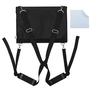 GARMISH Laptop Harness - Walking Desk-Hands Free Portable Wearable Desk with Adjustable Straps for up to 16