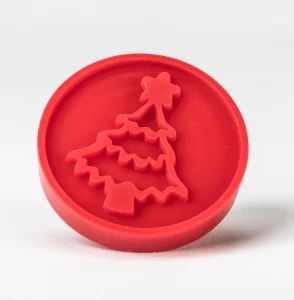 Mobi Cookie Factory Set of 6 Cookie Stamps Kit, Christmas Theme 
