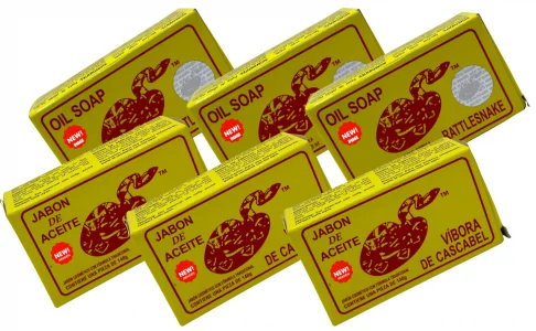 JABON DE ACEITE VIBORA DE CASCABEL Original (140g) / Original Rattlesnake soap (4.93 Oz) Pack of 6