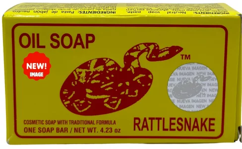 JABON DE ACEITE VIBORA DE CASCABEL Original (140g) / Original Rattlesnake soap (4.93 Oz) Pack of 6