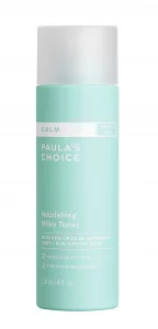 Paulas Choice Calm Nourishing Milky Toner for Sensitive Skin, Calms + Soothes Redness, Suitable for Rosacea-Prone & Eczema-Prone Skin, Fragrance-Fre