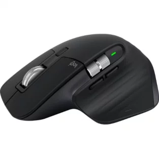 Logitech MX Master 3S - Wireless Performance Mouse with Ultra-Fast Scrolling, Ergo, 8K DPI, Track on Glass, Quiet Clicks, USB-C, Bluetooth, Windows, 