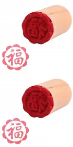 2Pcs Wooden Mooncake Stamps Hand Pressure Cake Maker Mold Traditional Chinese Moon Cake Stamps Manual Round Wooden Dessert Seal Cookie Stamps,Cookie 