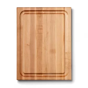 John Boos CB Series Rectangular Wooden Maple Cutting Board 20x15 - 1.5 Thick, 12-lb Reversible Butcher Block with Juice Groove, Edge-Grain & Finge