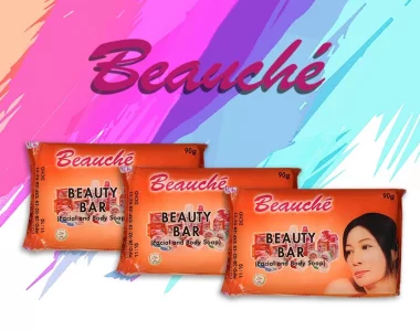 Pacific Supply Express Beauche Beauty Bar 90g (Pack of 3), Orange