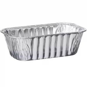 PLASTICPRO [1 Lb 10 Pack Disposable Loaf Pans Aluminum Tin Foil Meal Prep Bakeware - Cookware Perfect for Baking Cakes, Bread, Meatloaf, Lasagna 1 Po