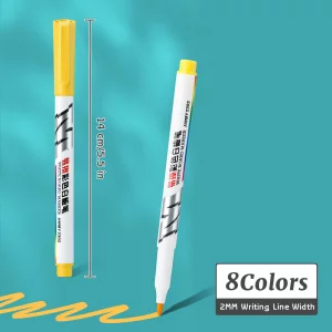 M&G Dry Erase Markers, 8 Colors Fine Tip Low Odor Whiteboard Markers, Smooth Writing White Board Dry Erase Marker Assorted Colors for Classroom Offic