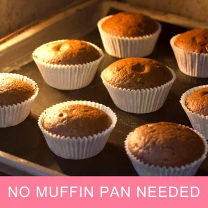 LotFancy 200pcs Heavy Duty White Cupcake Liners, Grease-Resistant Standard Muffin Liners, Paper Baking Cups, No Muffin Pan Needed