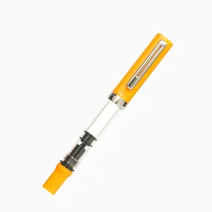 TWSBI TWC10032 Fountain Pen, Eco T, Saffron CT Inhalation, Fine Point F