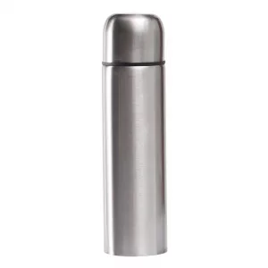 Stainless Steel Thermal Bottle for Hot and Cold Drinks Travel Coffee Mug with Cup Water Flask Vacuum Insulated Tumbler 17 oz/500ml ?Silver?
