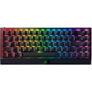 Razer BlackWidow V4 Mini HyperSpeed Wireless Hot Swappable 65% Gaming Keyboard: HyperSpeed Wireless & Bluetooth 5.0 - Orange Switches Tactile & Quiet
