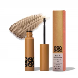 Gen See Arch Support Brow Powder Gel, Taupe - 2 in 1 Color and Hold Brow Styler, Natural Volume Sculpting Formula, All Day Wear, Vegan Cruelty-Free, 