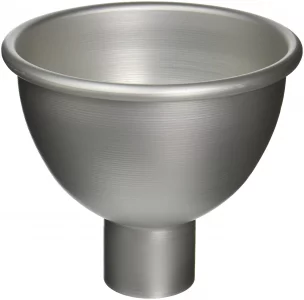 American Metalcraft 1004 Aluminum Spun Heavy-Duty Funnel 4 Quart Capacity 8.75 in Dia Top 3 in Neck Silver - Commercial Kitchen, Bakery, Caf & Cater
