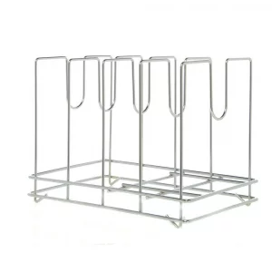American Metalcraft 18040 Pizza Screen Rack, Chome-Plated Steel, Holds 96 Screens