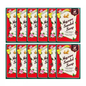 Mysore Sandal Soap 75g (Pack of 12)