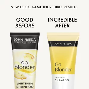 John Frieda Go Blonder Lightening Shampoo, Blonde Shampoo, 8.3 fl oz