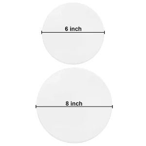 Ergonflow 100 Sheets Parchment Paper Rounds 6