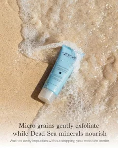 Premier Dead Sea Facial Cleanser with Micro Grains, Luxury collection foaming face wash, daily use skin care, nondrying, Skin Care with aloe vera, wi