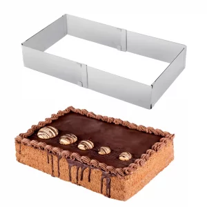 EORTA Stainless Steel Cake Mold Adjustable Cake Ring from 5.9