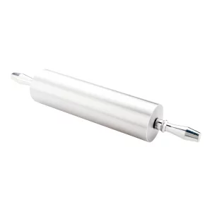 Restaurantware-21.25 Inch Rolling Pin, 1 Long Rolling Pin For Baking - Contoured Handles, Dishwashable, Aluminum Dough Pin, Flatten and Shape Cookie 