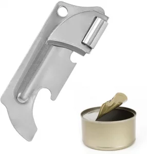 Stainless Steel Multi-function Can Opener Opener Folding Mini Opener Keychain Stainless Finishwith Polished Steel Opener Bottle Openers,Bottle Opener