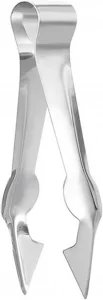 Multi-Functional Fruit & Vegetable Stem Remover Clip, Strawberry Huller, Pineapple Eye Remover, Kitchen Gadget, Silver Stainless Steel Handle