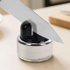 Hands Free Knife Sharpener with Suction Base Multi-Angle Pocket knives sharpene & Kitchen Knife Sharpener with Suction Base For All Knives: Chefs, S