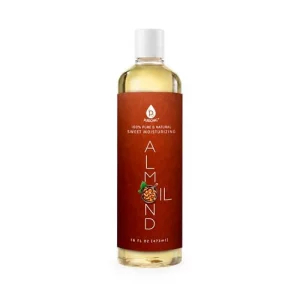 Pursonic 100% Natural Sweet Almond oil- for Aromatherapy, Essential oils, Moisturizing, and Massage