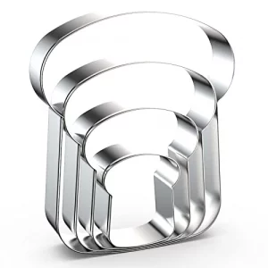 Slice of Bread Cookie Cutter Set - 5