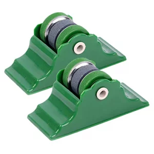 TorSor 2 Pack Rolling Knife Sharpener Kit Roller Style Knife Sharpener Knife Sharpening Tool for Kitchen Knives Chef Knife Meat Cleaver Razor Sharp B