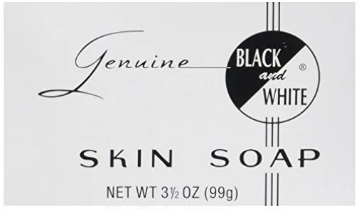 Black and White Skin Soap, 3.5 Ounce