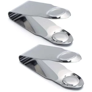 Stainless Steel Strawberry Huller Fruit Stem Remover Home Kitchen Tools for Cherry Tomato, Silver, 2.8 * 1, 2PCS