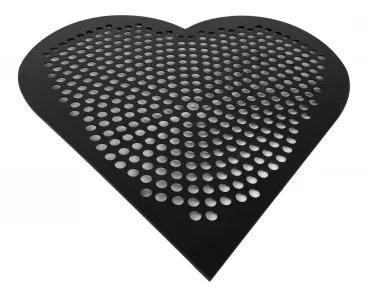 Lloyd Pans Heart Shape Quik-Disk 10 x 10 Inch - PSTK