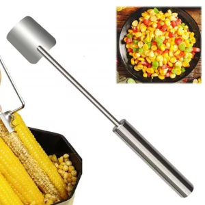 2025 Corn Peeler for Corn on the Cob, Stainless Steel Corn Cob Stripper Tool for Stripping off Corn Kernel From Cob?Restaurant Chefs, Outdoor Dining 