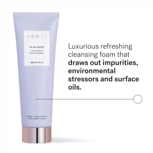 MONAT Be Balanced Foamy Cleanser - Purifying & Softening Foaming Facial Cleanser. Skin-Smoothing Antioxidants and Natural Fruit Acids Foaming Face Wa