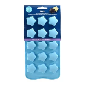 R&M International 9004 Star Silicone Mold for Candy, Chocolate, Wax and More