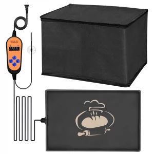 KQSNBG Bread Proofer Mat with Warming Box, Winter Sourdough Dough Proofing Box, for Bread Making,Sourdough Warmer,Yogurt