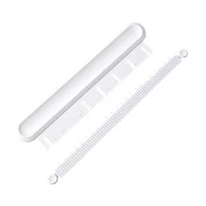 HYROOY Cake Curved Flower Arranging Aid ant Cake Edges Marker with Graduated Scale Practical Dessert Decorating Tool Iron