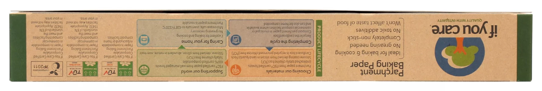 If You Care Parchment Baking Paper, 70 sq ft