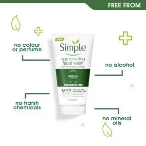 Simple Regeneration Age Resisting Facial Wash 150 ml