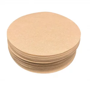 Worthy Liners Natural Parchment Paper Round 500 Pack (4