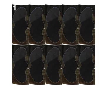 Galepromot 10 Pcs Black Skin Care Nose Blackhead Sticker Remover Pore Deep Cleansing Strips Peel Off Mask Treatments and Masks