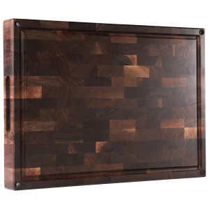 Cozifa American Dark Walnut Wood Cutting Board 17